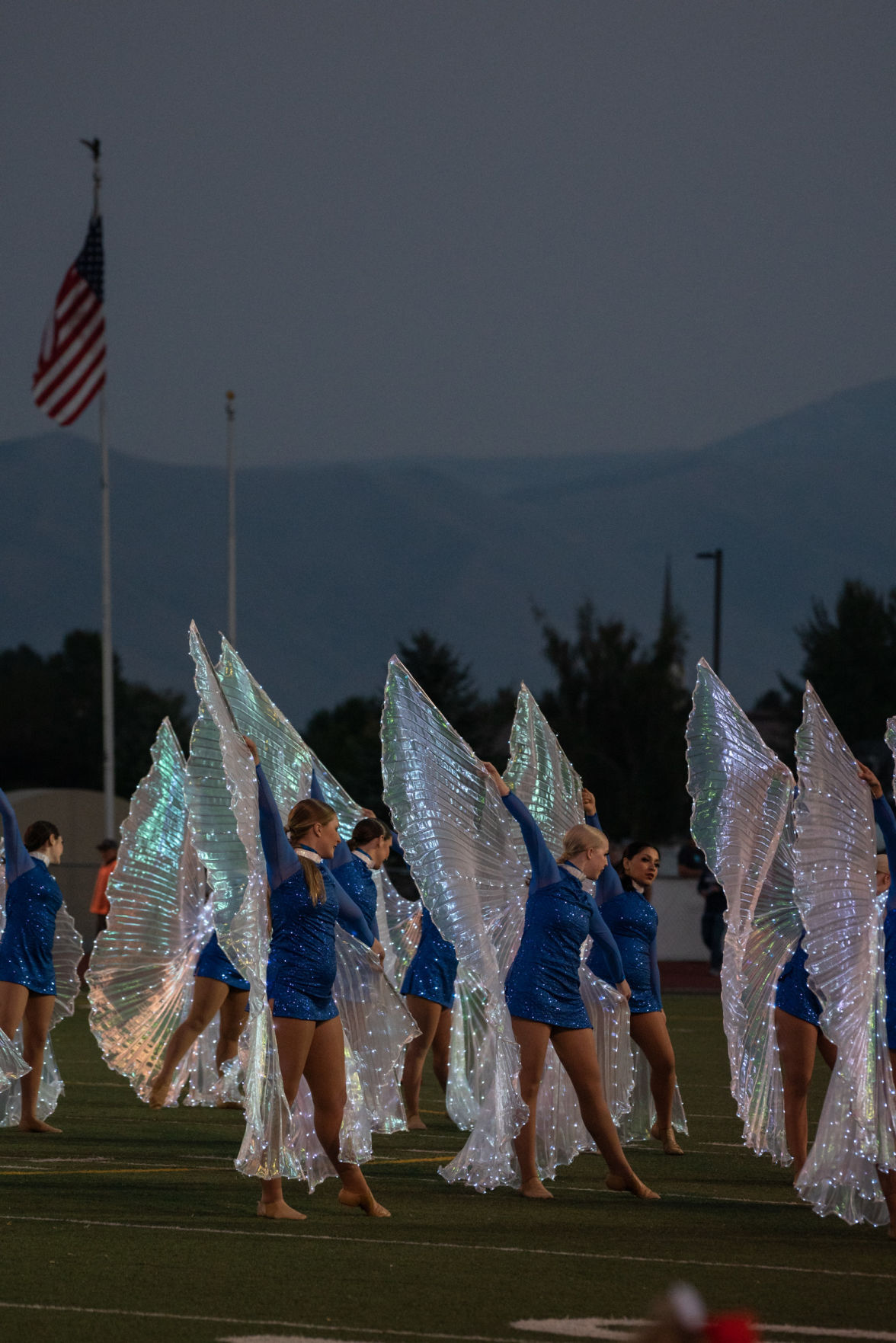 Burley and Buhl Football Game